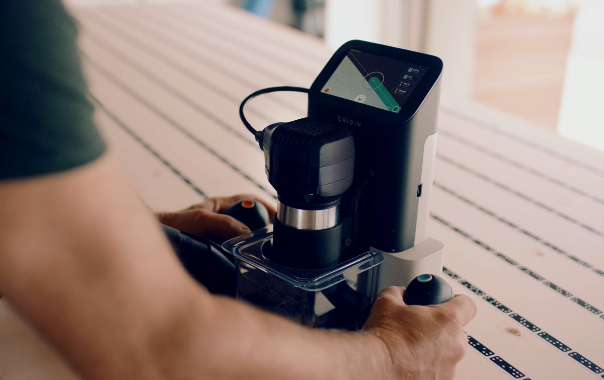 Benchmark — Shaper Router handheld tool